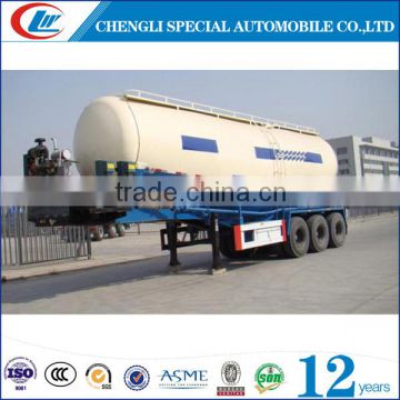 70tons bulk cement truck 3 axles bulk cement trailer 45cbm bulk cement trailer for sale