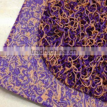 Factory cheap price anti slip pvc carpet rug entrance mat