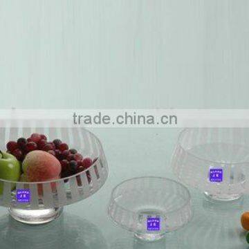 glass fruit plate