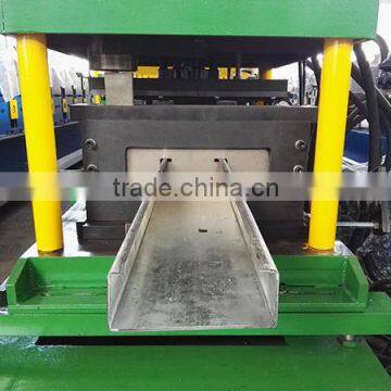 CNC Light Gauge Galvanized Steel Framing Roll Form Machine , C Purlin Roll Forming Machine , Steel Profile Roll Forming Machine