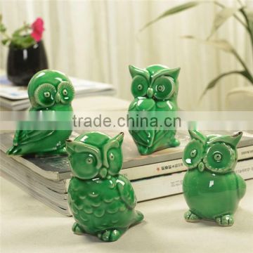 cheap small owl figurine decorative design