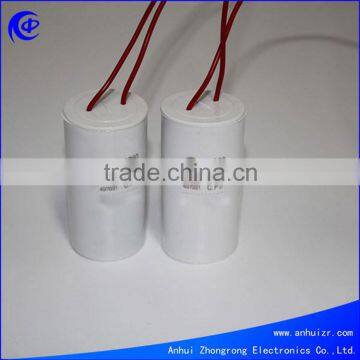 three wires capacitotr 1.3uf+1.7uf capacitor 250v