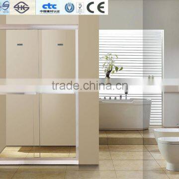 A012 aluminum frame sliding door shower screen, good quality and compeitived price shower screen