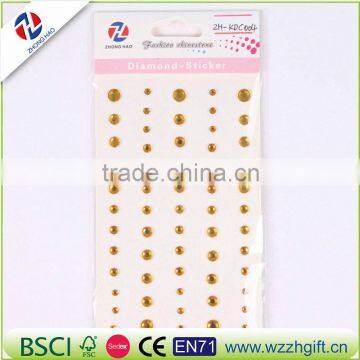 rhinestone sticker ,rhinestone car sticker