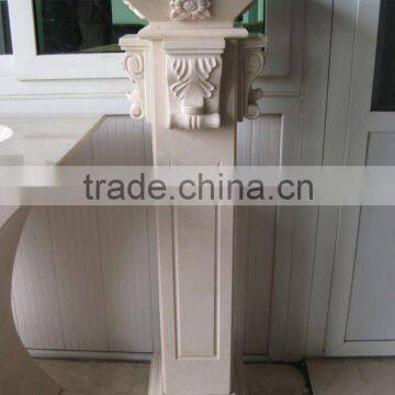 Royal Botticino Beige Marble Pillar