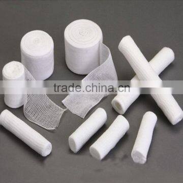 Disposable Medical Supplies Cotton Gauze Bandage Half Elastic Surgical Dressing Gauze photo-4