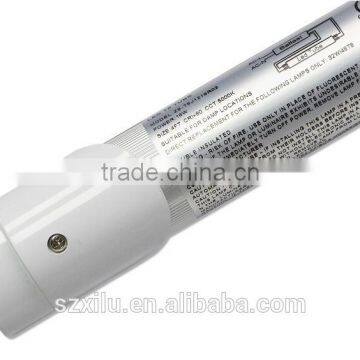 WestDeer LED Tube T8 Light Bulb Frosted PC 4ft 18W Fluorescent Light Bulbs Replacement Milk White Single End Power 4 Pack photo-2