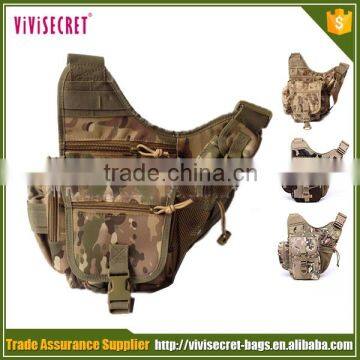 Outdoor travelling bag 800D army camouflage camera shoulder bag