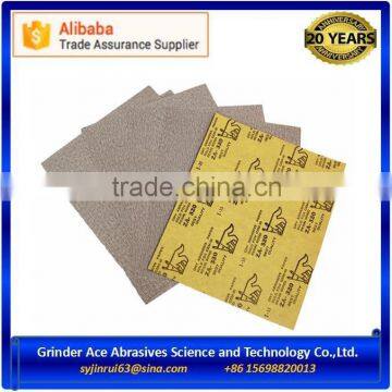 Anti clogging Dry Abrasive Sandpaper