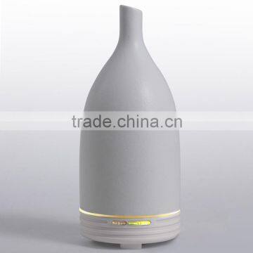 2015 CERAMIC AROMISTER aromatherapy diffuser, ultrasonic nebulizing humidifer w/handmade matt glazed porcelain housing
