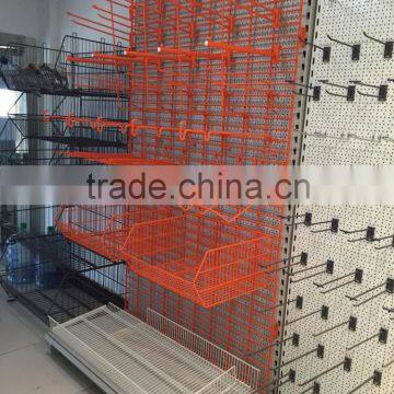 Ownace Popular Wire Mesh Shop Shelves Design