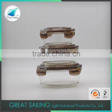 Airtight Glass Food Storage Container Microwave