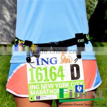 For Running Triathlon Marathon Race Number Bib Belt