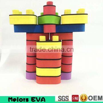 High quality safety children game intelligent Kids plastic robot building blocks set for kids