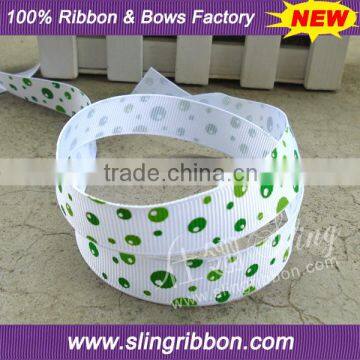 Printed Satin Ribbon In Multiple Colors