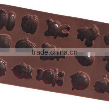 Cartoon 3D Animal Elephant Silicone Mold Cake Decorating Mold For Chocolate Soap Candy Arts & Crafts photo-5