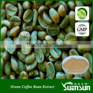 green coffee bean extract powder chlorogenic acid pure green coffee bean extract