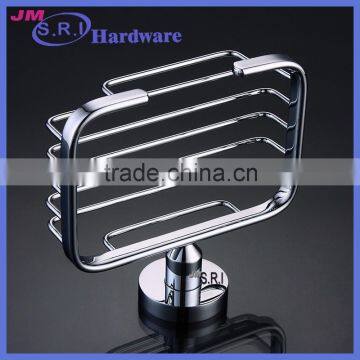Square Shape Brass Bathroom Shower Soap Basket photo-3