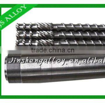 Factory direct sale/Bimetallic Screw Barrel For Extruder/PP/PE/PVC