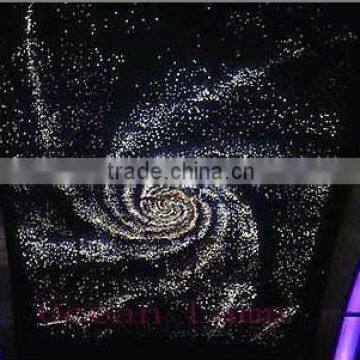 Romantic Rose Sky Optic Fiber Lamp Ceiling/Wall Fixture Flower Night Light Pendant Lamp Fiber Optic Decoration for Kids - OM163 photo-2