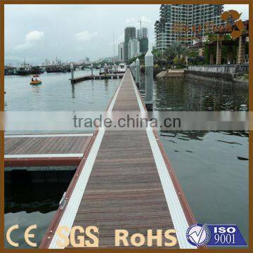 China WPC Engineered Composite Wood Outdoor Deck for Docks and Marinas