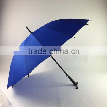 16 ribs solid color straight umbrella