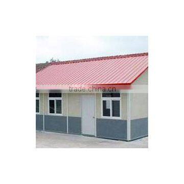 Light weight metal structure prefabricated steel house