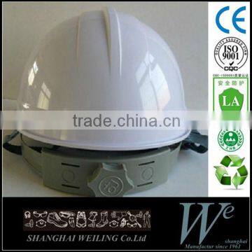 industrial safety helmet CE proved with Chin Straps high impact resistance