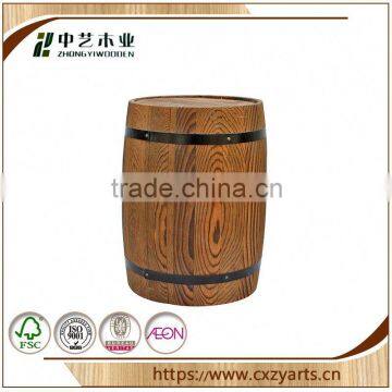 Simple Cheap Hanging Natural china factory 10 liters wooden beer barrel