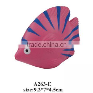 PU Stress tropical fish, anti fish stress ball supplier, Foam fish stress balls