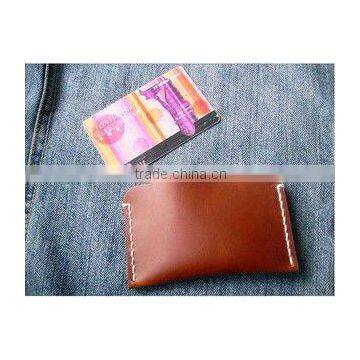 Handmade Leather Credit Card Holder