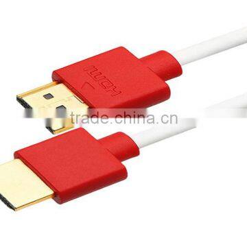 1.5M White Slim hdmi cable