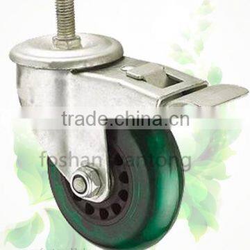 Threaded Stem Hardware Casters Swivel Plate Medium Duty Caster Wheel