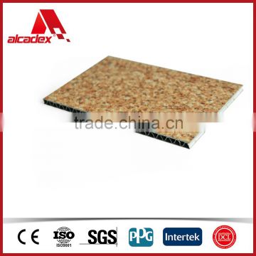 Stone Aluminium Corrugated Composite Panel for wall cladding