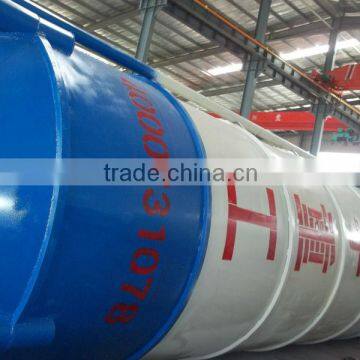 Large capacity cement silo 300T used in concrete mixing plant