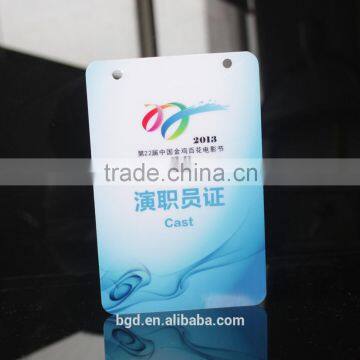 Fashion and Fancy Double Sided PVC Business Blank Card