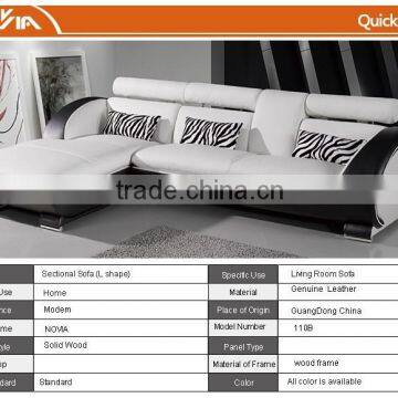 italian leather sofa manufacturers corner leather sofa 110B