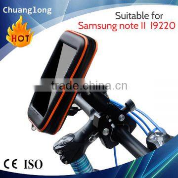 High quality anti-shock metal waterproof case best cell phone bike mount for Samsung note II I9220