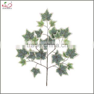 Yiwu Factory Wholesale Indoor Decoration Plastic Artificial Green Thatch Leaves photo-2