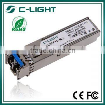 1310nm JUNIPER SFP Modules SFP-1FE-LX Compatible 3.3V 155M 15km SMF