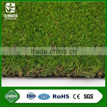 Natural looking UV test landscaping artificial grass for gardens