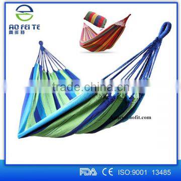 2016 Aofeite Single Hammock Portable Anti-tear Parachute canvas Hammock parachute fabric