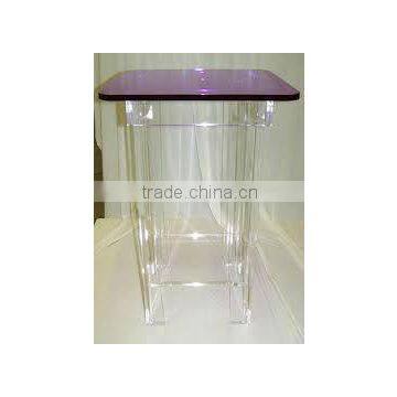 Corlored Acrylic Lectern , Acrylic Pulpit , Acrylic Podium , Acrylic Rostrum , Acrylic Pedestal , Lucite Podium ,