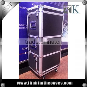 aluminum make up trolley case