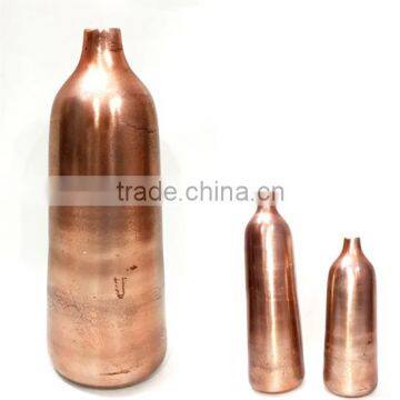 Bottle Shape flower vase, Decorative Flower Bottle, Metal Flower Vase / Bottle, Copper