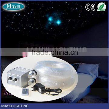 Hotel and home decoration multicolor change led fiber star light