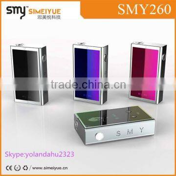 vaporizer pen ego vapor/electronic cigarette dry herb vaporizer simeiyue260 watt smy260