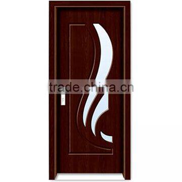 New arrival PVC interior wood door with best price