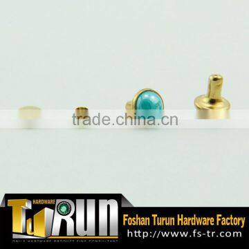 Customized metal leather bag rivets studs fittings