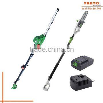 36V Hedge Trimmer FU3827 Yanto Corded Hedge Trimmer with Rotating Handle And Dual Blade Action Blades